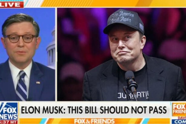 Fox News Host Confronts Speaker Johnson Over Spending Bill, Implies Elon Musk's Wishes Should Shape Legislation