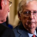 Mitch McConnell Falls During Senate Republican Lunch, Injures Face and Wrist