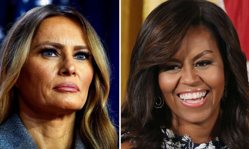 Melania Trump Takes a Shot at Michelle Obama Over Inauguration Snub