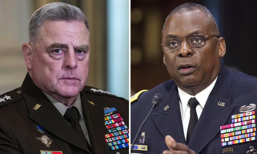 House Republican Demands Court-Martial for Ex-Defense Sec. Lloyd Austin and Gen. Mark Milley, Citing 'Disgraceful Conduct'