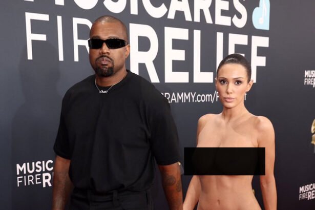 Kanye West and Bianca Censori Kicked Out of Grammys Over Nude Outfit: Report