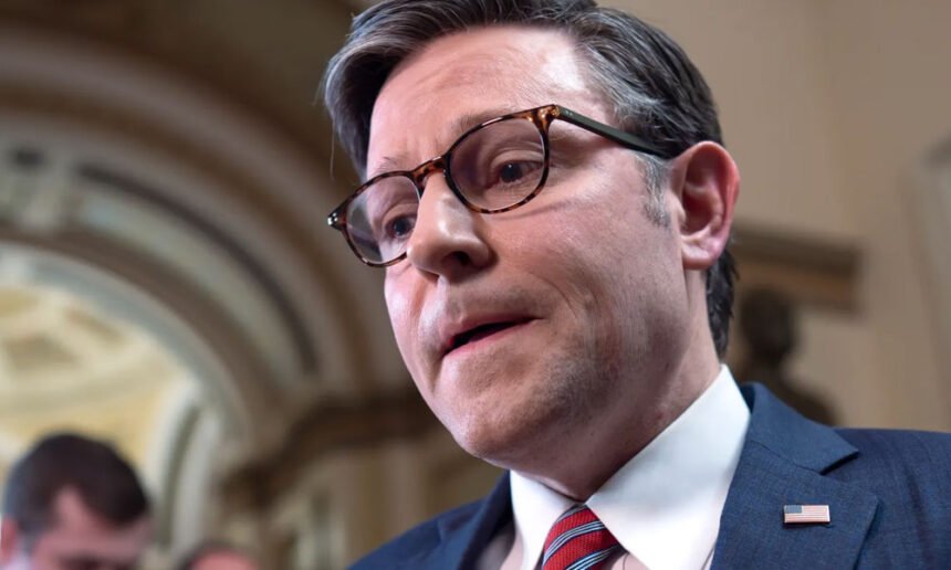 Dem Lawmakers Confront Mike Johnson in His Office About Elon Musk's Access to Treasury Dept. Payment System