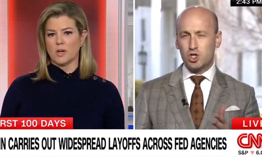 ‘Why Aren’t You Celebrating The Cuts?’: Stephen Miller Explodes at CNN Anchor Over DOGE Questions