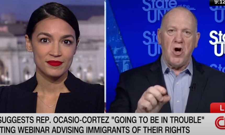 Trump's Border Czar Threatens Prosecution Against AOC for Hosting Webinar on Migrants Rights