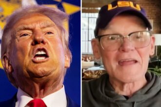 Trump Rips 'Broken-Down Loser' James Carville' For Pointing Out His Falling Approval Ratings: 'I Have the Best Polling Numbers Ever'