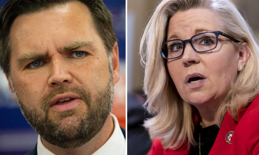 Liz Cheney Uses Ronald Reagan's Words To Flame JD Vance For ‘Surrendering to A KGB Butcher’