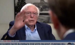 Bernie Sanders Walks Off ABC News After Question About AOC