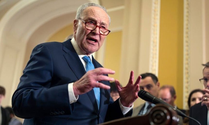 Senate Democrats Prepared to Block House GOP Spending Bill, Schumer Says