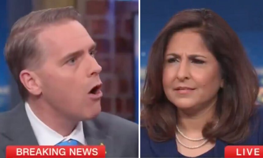 Republican Scott Jennings Blows Up at Former Biden official in Scary Outburst on CNN
