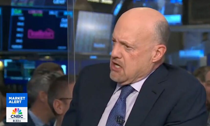 CNBC's Jim Cramer Accuses Trump of 'Arson' in Economic Chaos: 'He's Manufacturing a Recession'