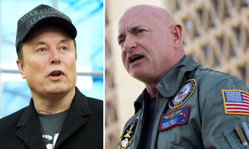 Elon Musk Calls Sen. Mark Kelly 'A Traitor' For Visiting Ukraine, Gets Brutal Response