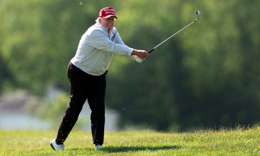 Trump on Track to Spend More Than $151.5 Million of Taxpayers' Dollars Playing Golf: Analysis