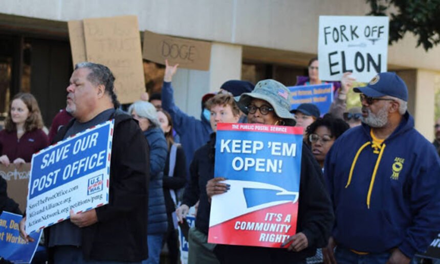 ‘Not For Sale’: USPS Workers Revolt in Day of Action Against Trump-DeJoy ‘Illegal Takeover’