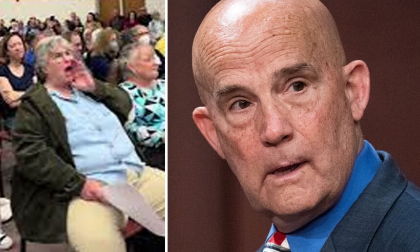 GOP Lawmaker Drowned in Scorn at Town Hall Over DOGE Cuts, Crowd Chants 'Vote Him Out!