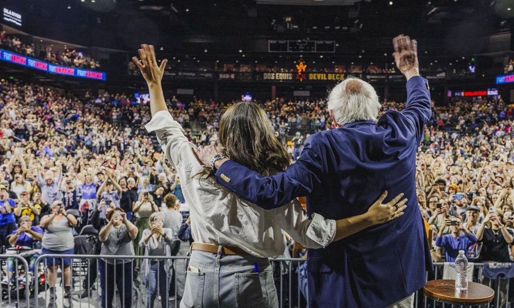 AOC and Bernie Sanders Draw Massive Crowd To Rally In Red State