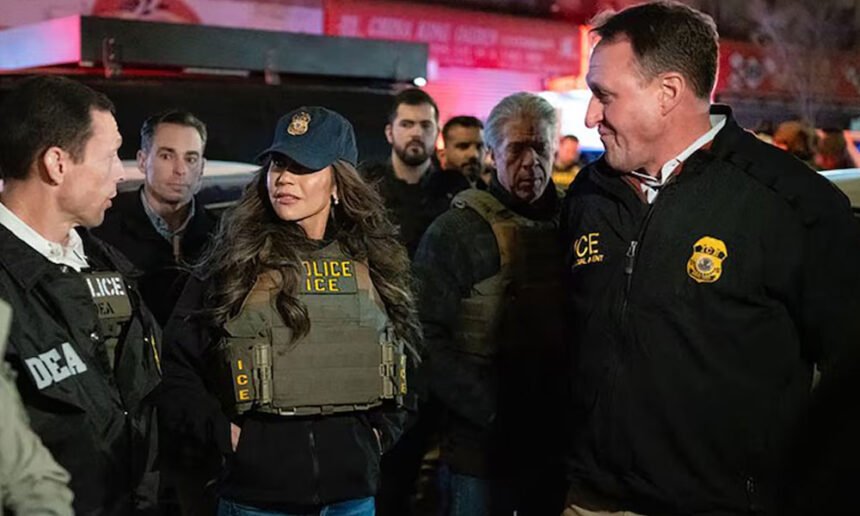 ICE Raid Blown After Kristi Noem Posts Mid-Operation for Social Media Glory
