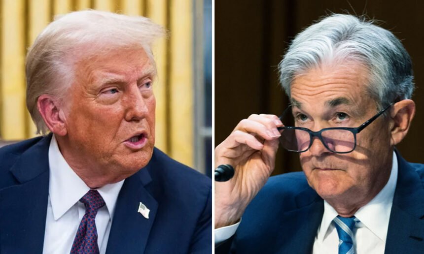 Trump Pins Tariff 'Mess' on Fed Chair Jerome Powell, Calls for His Firing