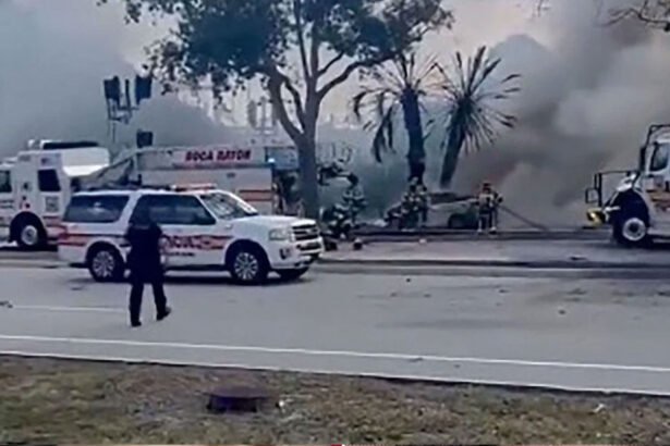 Plane Crashes on Busy Boca Raton Street, 3 People Killed