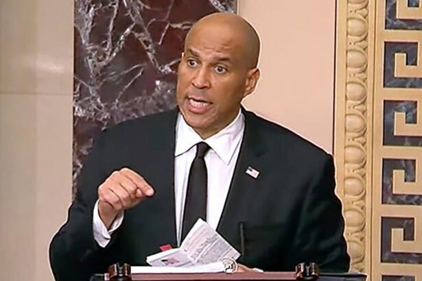 Cory Booker Crosses 24-Hour Mark in Marathon Senate Speech Against Trump and Musk Agenda
