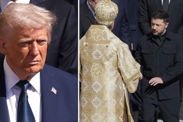 Zelensky Applauded, Trump Snubbed at Pope’s Funeral, Sparking Mockery Online