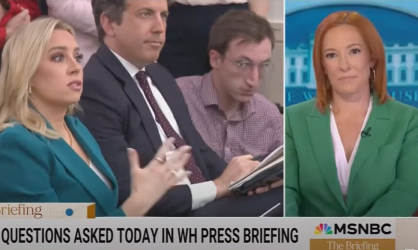 Jen Psaki Trolls Karoline Leavitt With Brutal Mock Briefing