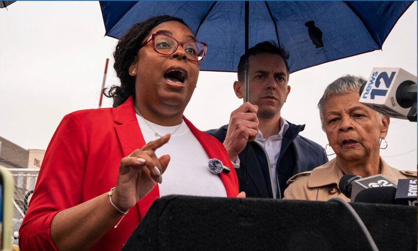 DOJ Charges Democratic Rep. LaMonica McIver With Assault After Protest At ICE Center