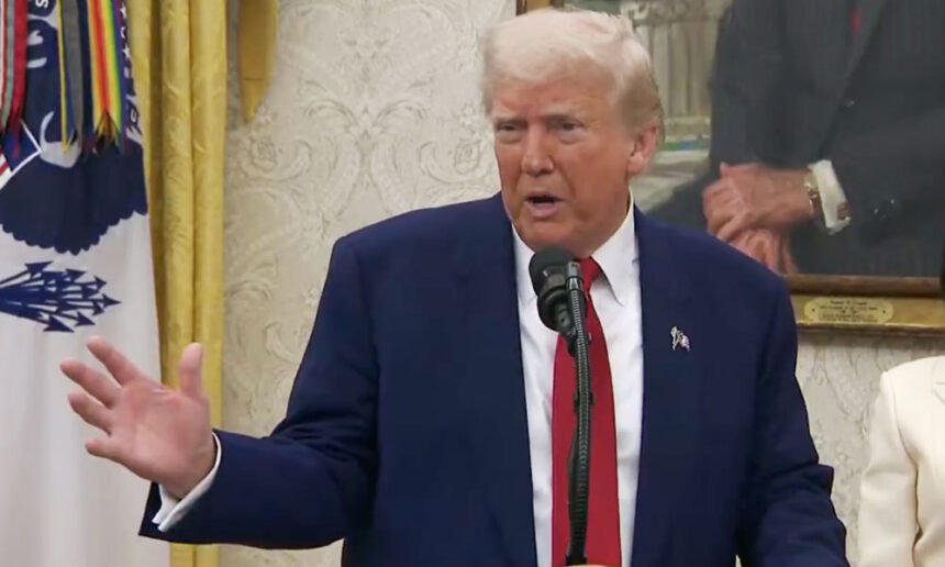 Watch: Trump Rambles When Asked About Musk’s Attack on ‘Big Beautiful Bill’