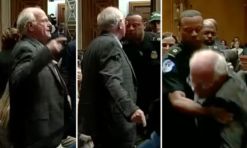 Wild Protest Erupts at RFK Jr. Hearing as Ben & Jerry’s Co-Founder Is Dragged Ou