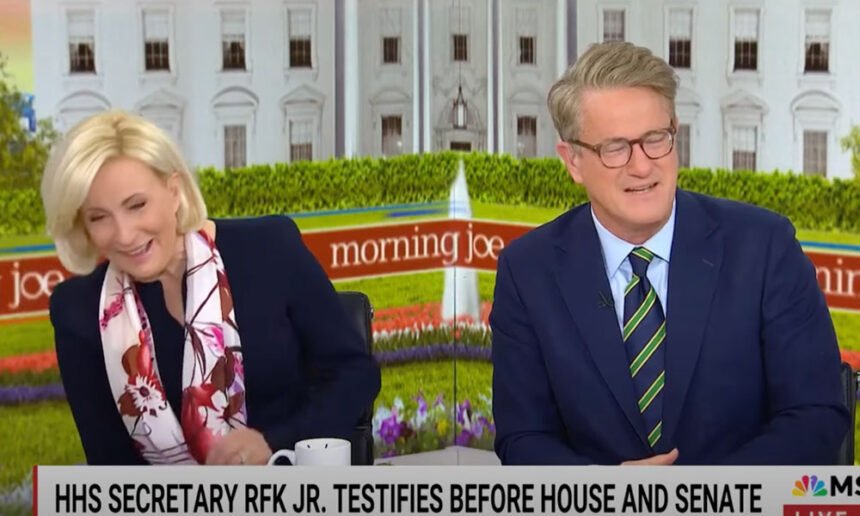 MSNBC's Mika Brzezinski Burst Into Laughter Over RFK Jr.’s Absurd Stunt Before Televised Hearing