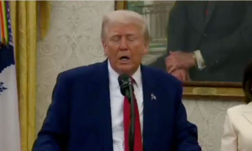 'What Is He Even Saying?': Trump’s Bizarre And Confused Moment at Presser Raises Alarm Bells