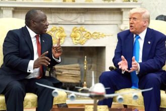 Trump Claimed Memorial for Two Farmers Was Burial Site of 1,000 Slain White Farmers in South Africa
