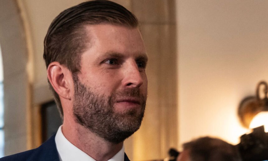 Eric Trump Floats 2028 Presidential Run, Says He’d Win Easily