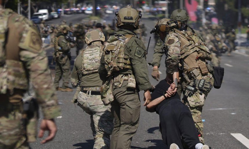 Trump Sends Military Into LA, Slams Migrants as ‘Monsters’ and ‘Animals,’ Threatens Escalation