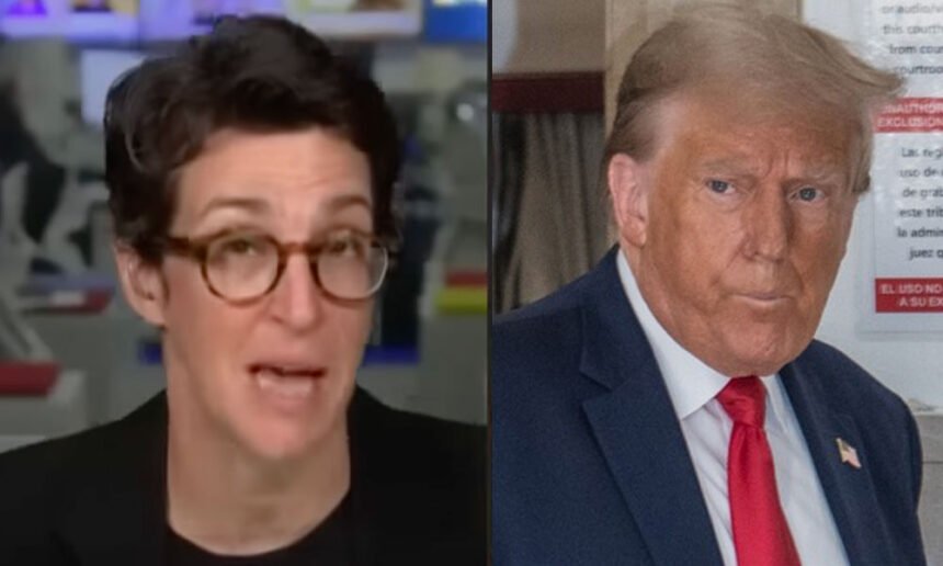 Rachel Maddow Stunned by Trump’s Bizarre Capital-Letter Message After Iran Bombing