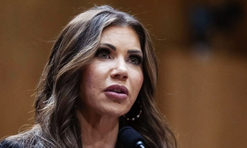 Kristi Noem Shared Hoax Letter Before Felony Charges Filed in Fake Trump Threat Case
