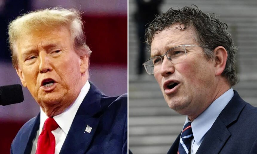 ‘GET THIS BUM OUT OF OFFICE ASAP!’: Trump Explodes at Massie Over Iran Criticism — Massie Fires Back