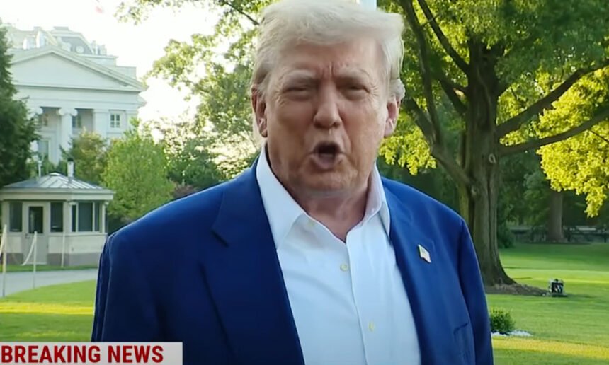 MSNBC Host Can’t Stop Laughing After Trump Goes Off on 'Garbage' News Over War Coverage