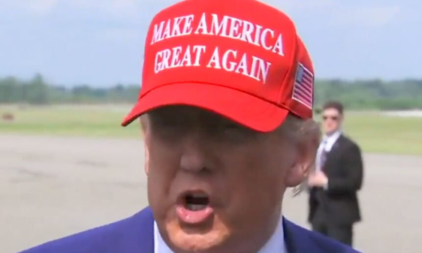 Trump Warns Reporters: 'I Should Probably Get Out of Here, You Guys Are in Danger Talking to Me'