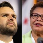 LA Mayor Karen Bass Fires Back at ‘Disrespectful’ JD Vance Over Offensive Slip-Up: 'How Dare You'