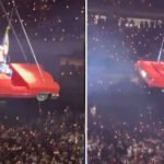 Terrifying Moment Beyoncé Dangles Midair, Screams ‘Stop!’ as Car Prop Fails at Houston Show