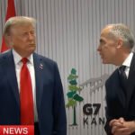 Watch: Mark Carney Cuts Off Trump’s Rant on ‘Blue Cities’ in Awkward G7 Moment
