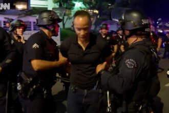 ‘I Am Being Detained’: CNN Reporter Escorted Away by Police During Live Broadcast in LA