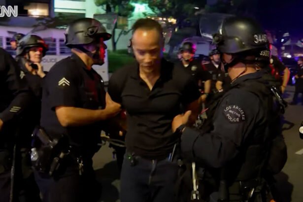 ‘I Am Being Detained’: CNN Reporter Escorted Away by Police During Live Broadcast in LA