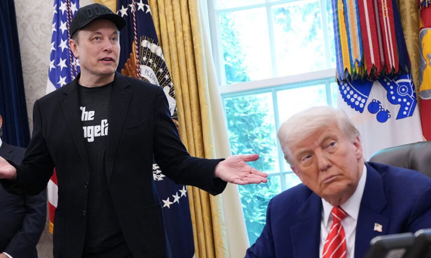Musk Alleges Criminal Cover-Up in Escalating Feud With Trump Aide