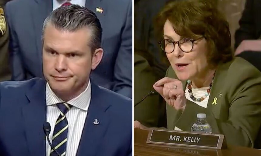 'You're Either Feckless or Complicit’: Sen. Rosen Eviscerates Hegseth for Taking Cues from MAGA Influencer