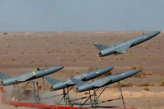 Iran Launches Massive Swarm of Drones Toward Israel After Israeli Airstrikes