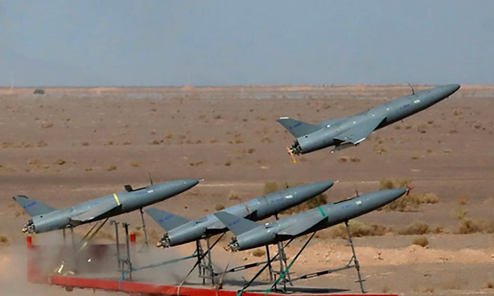 Iran Launches Massive Swarm of Drones Toward Israel After Israeli Airstrikes