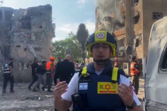 VIDEO: Tel Aviv Suburbs in Ruins After Iran Bombards Israeli Cities With Cluster Missiles