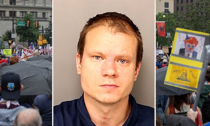 Trump Supporter Who Brought Multiple Loaded Guns to ‘No Kings’ Protest Had 13 Nail Bombs at Home, Police Say