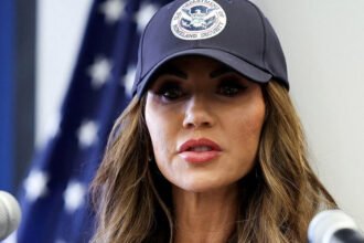 Kristi Noem to Use FEMA Money for Migrant Camp Guarded by Alligators and Pythons